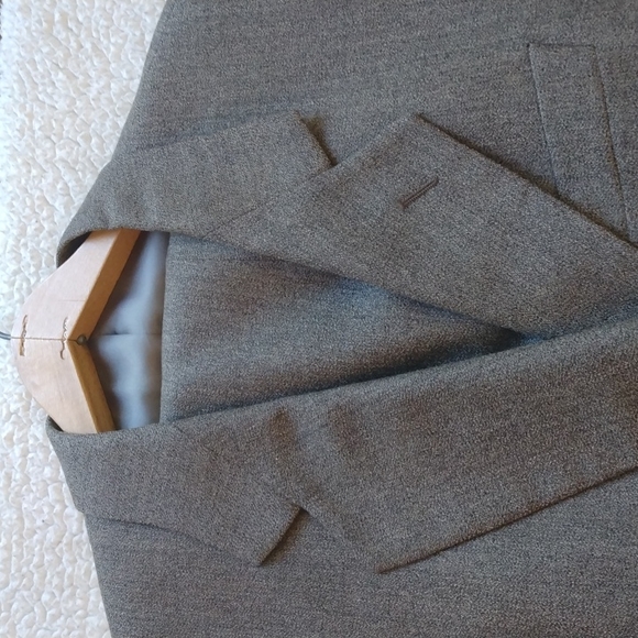 Cellini Linea Uomo Brown Wool Suit 40R - Picture 2 of 15